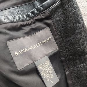 Banana republic leather jacket